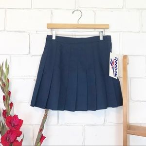 NWT deadstock Reebok tennis skirt blue